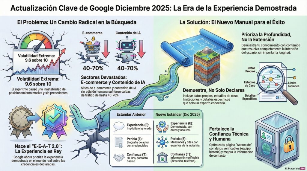 google core update diciembre 2025 infografia
